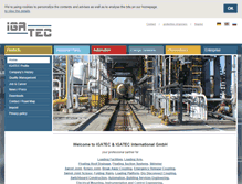 Tablet Screenshot of igatec.de